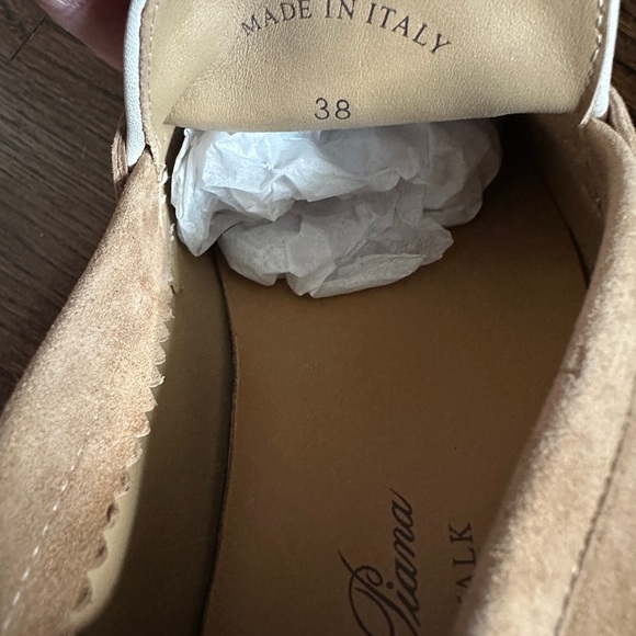 Loro Piana Beige Suede Loafers - Picture 7 of 8